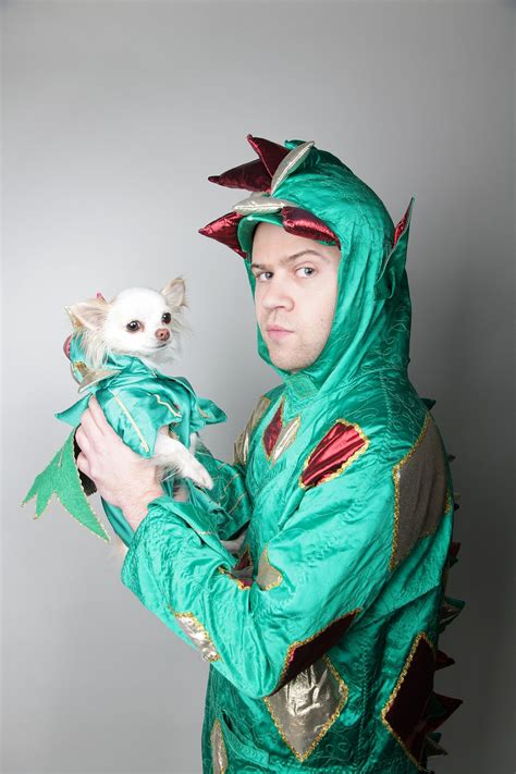 Piff the magic dragon and the magician duo